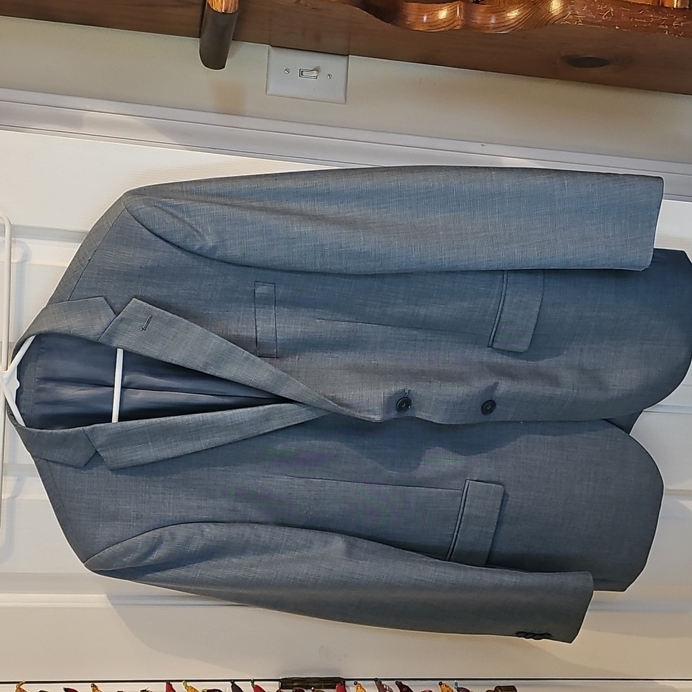 Men's BOCACCIO UOMO Men's Gray Suit Coat